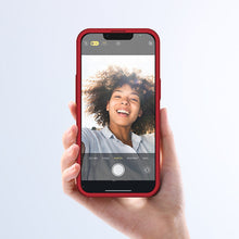 Заредете изображение във визуализатора на галерията – Joyroom 360 Full Case front and back cover for iPhone 13 Pro + tempered glass screen protector red (JR-BP935 red) - TopMag

