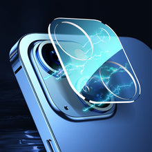 Заредете изображение във визуализатора на галерията – Joyroom Mirror Lens Protector camera tempered glass for iPhone 13 / iPhone 13 mini (JR-PF860) - TopMag

