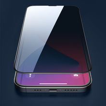 Заредете изображение във визуализатора на галерията – Joyroom Knight 2,5D Privacy TG Anti-Spy tempered glass for iPhone 13 mini (JR-PF901) - TopMag

