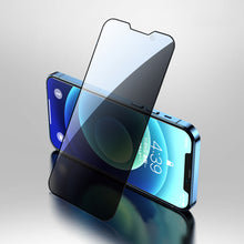 Заредете изображение във визуализатора на галерията – Joyroom Knight 2,5D Privacy TG Anti-Spy tempered glass for iPhone 13 mini (JR-PF901) - TopMag
