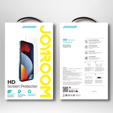 Заредете изображение във визуализатора на галерията – Joyroom Knight 2,5D FS TG tempered glass for iPhone 13 Pro / iPhone 13 full screen (JR-PF908) - TopMag
