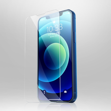 Заредете изображение във визуализатора на галерията – Joyroom Knight 2,5D FS TG tempered glass for iPhone 13 Pro / iPhone 13 full screen (JR-PF908) - TopMag

