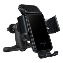 Заредете изображение във визуализатора на галерията – Baseus automatic solar electric phone mount holder for air vent black (SUZG000001) - TopMag
