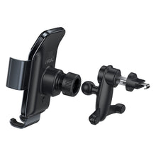 Заредете изображение във визуализатора на галерията – Baseus automatic solar electric phone mount holder for air vent black (SUZG000001) - TopMag
