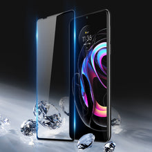 Заредете изображение във визуализатора на галерията – Dux Ducis 10D Tempered Glass Tough Screen Protector Full Coveraged with Frame for Motorola Moto Edge 20 Pro black (case friendly) - TopMag
