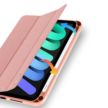 Заредете изображение във визуализатора на галерията – DUX DUCIS Domo Tablet Cover with Multi-angle Stand and Smart Sleep Function for iPad mini 2021 pink - TopMag
