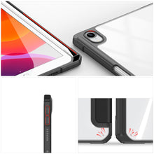Заредете изображение във визуализатора на галерията – Dux Ducis Toby armored tough Smart Cover for iPad mini 2021 with a holder for Apple Pencil black - TopMag
