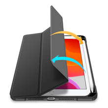 Заредете изображение във визуализатора на галерията – Dux Ducis Toby armored tough Smart Cover for iPad mini 2021 with a holder for Apple Pencil black - TopMag
