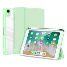 Заредете изображение във визуализатора на галерията – Dux Ducis Toby armored tough Smart Cover for iPad mini 2021 with a holder for Apple Pencil green - TopMag
