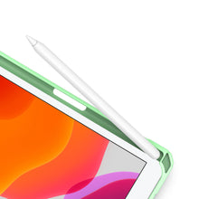 Заредете изображение във визуализатора на галерията – Dux Ducis Toby armored tough Smart Cover for iPad mini 2021 with a holder for Apple Pencil green - TopMag
