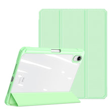 Заредете изображение във визуализатора на галерията – Dux Ducis Toby armored tough Smart Cover for iPad mini 2021 with a holder for Apple Pencil green - TopMag
