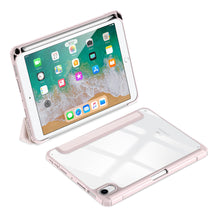 Заредете изображение във визуализатора на галерията – Dux Ducis Toby armored tough Smart Cover for iPad mini 2021 with a holder for Apple Pencil pink - TopMag
