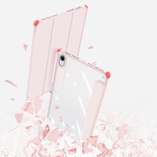 Заредете изображение във визуализатора на галерията – Dux Ducis Toby armored tough Smart Cover for iPad mini 2021 with a holder for Apple Pencil pink - TopMag
