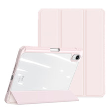 Заредете изображение във визуализатора на галерията – Dux Ducis Toby armored tough Smart Cover for iPad mini 2021 with a holder for Apple Pencil pink - TopMag
