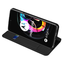 Заредете изображение във визуализатора на галерията – Dux Ducis Skin Pro Bookcase type case for Motorola Moto Edge 20 Lite black - TopMag
