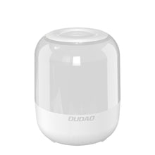 Заредете изображение във визуализатора на галерията – Dudao wireless Bluetooth 5.0 RGB speaker 5W 1200mAh white (Y11S-white) - TopMag
