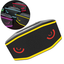 Заредете изображение във визуализатора на галерията – Dudao Waterproof IP7 Wireless Bluetooth 5.0 RGB 5W 1200mAh Speaker Black (Y10XS-black) - TopMag
