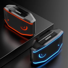 Заредете изображение във визуализатора на галерията – Dudao Waterproof IP7 Wireless Bluetooth 5.0 RGB 5W 1200mAh Speaker Black (Y10XS-black) - TopMag
