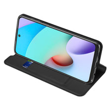 Заредете изображение във визуализатора на галерията – Dux Ducis Skin Pro Bookcase type case for Xiaomi Redmi 10 black - TopMag
