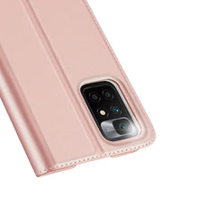Заредете изображение във визуализатора на галерията – Dux Ducis Skin Pro Bookcase type case for Xiaomi Redmi 10 pink - TopMag
