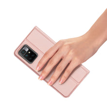 Заредете изображение във визуализатора на галерията – Dux Ducis Skin Pro Bookcase type case for Xiaomi Redmi 10 pink - TopMag

