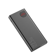 Заредете изображение във визуализатора на галерията – Baseus Adaman powerbank 20000mAh 22.5W 2x USB / USB Type C Power Delivery Quick Charge black (PPAD000101) - TopMag
