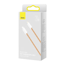 Заредете изображение във визуализатора на галерията – Baseus Dynamic Series Fast Charging Data Cable USB Typ C - Lightning Power Delivery 20W 1m orange (CALD000007) - TopMag
