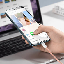 Заредете изображение във визуализатора на галерията – Baseus Dynamic Series Fast Charging Data Cable USB Typ C - Lightning Power Delivery 20W 1m orange (CALD000007) - TopMag
