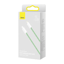Заредете изображение във визуализатора на галерията – Baseus Dynamic Series Fast Charging Data Cable USB Typ C - Lightning Power Delivery 20W 2m green (CALD000106) - TopMag
