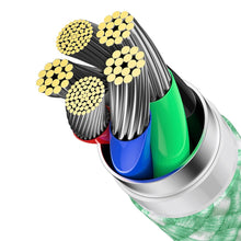 Заредете изображение във визуализатора на галерията – Baseus Dynamic Series Fast Charging Data Cable USB Typ C - Lightning Power Delivery 20W 2m green (CALD000106) - TopMag
