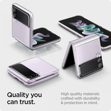 Заредете изображение във визуализатора на галерията – SPIGEN AIRSKIN GALAXY WITH FLIP 3 CRYSTAL CLEAR - TopMag
