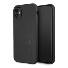Заредете изображение във визуализатора на галерията – AMG AMHCN61DOLBK iPhone 11 6,1" czarny/black hardcase Leather Hot Stamped - TopMag
