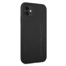 Заредете изображение във визуализатора на галерията – AMG AMHCN61DOLBK iPhone 11 6,1" czarny/black hardcase Leather Hot Stamped - TopMag

