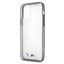 Заредете изображение във визуализатора на галерията – Etui BMW BMHCP12MMBTOK iPhone 12/12 Pro 6,1" transparent hardcase Sandblast - TopMag
