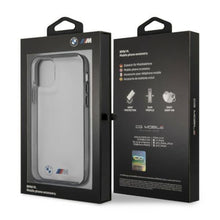 Заредете изображение във визуализатора на галерията – Etui BMW BMHCP12MMBTOK iPhone 12/12 Pro 6,1" transparent hardcase Sandblast - TopMag
