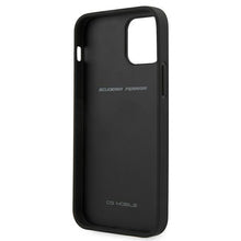 Заредете изображение във визуализатора на галерията – Ferrari FESAXHCP12SBK iPhone 12 mini 5,4" czarny/black hardcase On Track Carbon Stripe - TopMag
