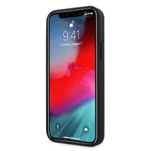 Заредете изображение във визуализатора на галерията – Mercedes MEHCP12MCDOBK iPhone 12/12 Pro 6,1" czarny/black hardcase Leather Perforated Area - TopMag
