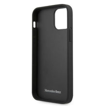 Заредете изображение във визуализатора на галерията – Mercedes MEHCP12MPSQBK iPhone 12/12 Pro 6,1" czarny/black hardcase Leather Stars Pattern - TopMag
