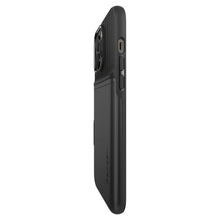 Заредете изображение във визуализатора на галерията – Spigen Slim Armor CS Case Cover for iPhone 13 Pro Max Armor Cover Card Wallet Black - TopMag
