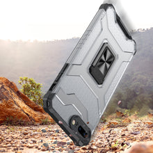 Заредете изображение във визуализатора на галерията – Crystal Ring Case Kickstand Tough Rugged Cover for iPhone 8 Plus / iPhone 7 Plus green - TopMag
