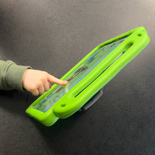 Заредете изображение във визуализатора на галерията – Diamond Tablet Case Armored Soft Case for iPad mini 5/4/3/2/1 with a pen holder black - TopMag
