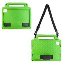 Заредете изображение във визуализатора на галерията – Diamond Tablet Case Armored Soft Case for iPad Pro 11 '' 2021/2020/2018 / iPad Air 2020/2022 with pen holder green - TopMag
