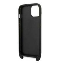 Заредете изображение във визуализатора на галерията – Karl Lagerfeld KLHCP14SSTKMK iPhone 14 6.1" black/black hardcase Monogram Ikonik Patch
