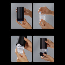 Заредете изображение във визуализатора на галерията – Baseus car diffuser atomizer car air freshener for drink holder black with a set of fragrances (white tea / juicy peach) + 1m USB-C power cable
