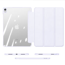 Заредете изображение във визуализатора на галерията – Dux Ducis Copa case for iPad 10.9'' 2022 (10 gen.) smart cover stand purple
