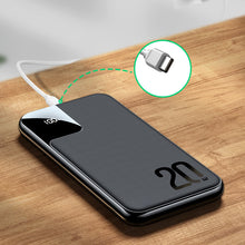 Заредете изображение във визуализатора на галерията – Joyroom Starchi powerbank 10000mAh 20W Power Delivery Quick Charge 2x USB / 1x USB Type C black (JR-QP190) - TopMag
