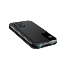 Заредете изображение във визуализатора на галерията – Joyroom Starchi powerbank 10000mAh 20W Power Delivery Quick Charge 2x USB / 1x USB Type C black (JR-QP190 mini) - TopMag
