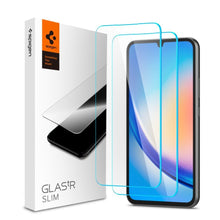 Заредете изображение във визуализатора на галерията – Tempered glass SPIGEN GLAS.TR SLIM 2-PACK for SAMSUNG A34 5G transparent
