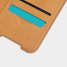 Заредете изображение във визуализатора на галерията – Nillkin Qin leather holster cover for Xiaomi Redmi 10 black - TopMag
