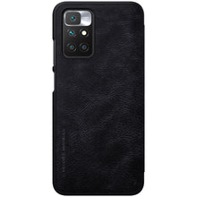 Заредете изображение във визуализатора на галерията – Nillkin Qin leather holster cover for Xiaomi Redmi 10 black - TopMag
